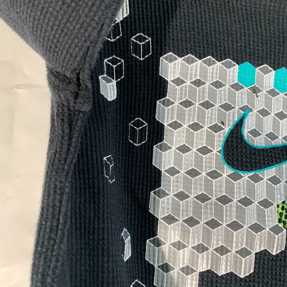 Nike Waffle Knit Long Sleeve Crew Neck Shirt - Picture 4 of 8